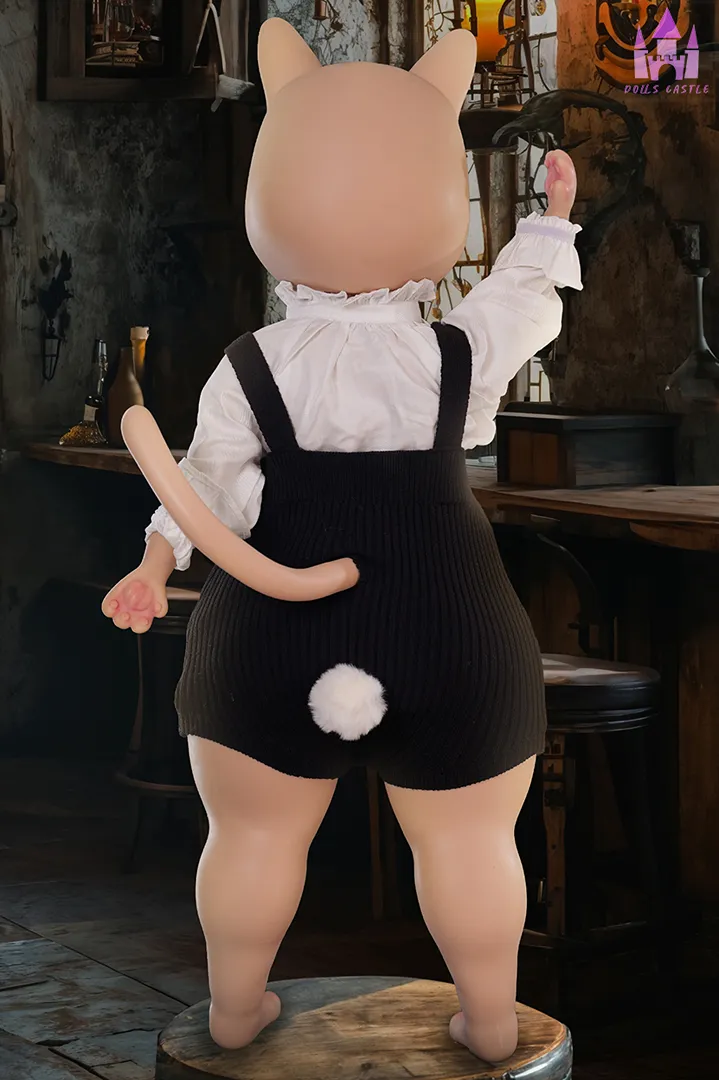 90cm (2ft11) A-Cup Petite Silicone Sex Doll Bearrie, Head